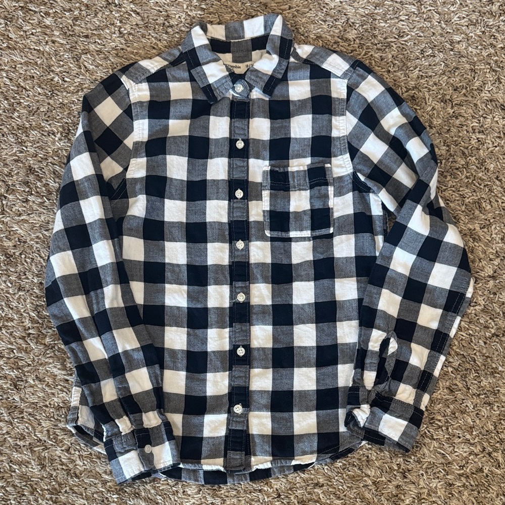Abercrombie Kids Checkered Flannel Shirt